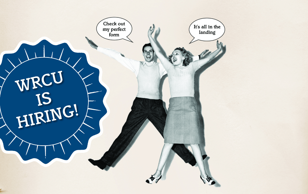WRCU is Hiring banner