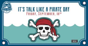 Talk like a pirate day